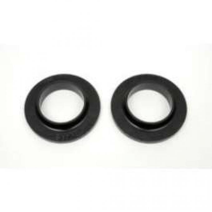 El Camino Coil Spring Anti-Squeak Insulator Pads, Rear, Urethane, 1967-1987