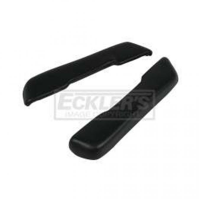 El Camino Armrest Pads Black, 1968-1972