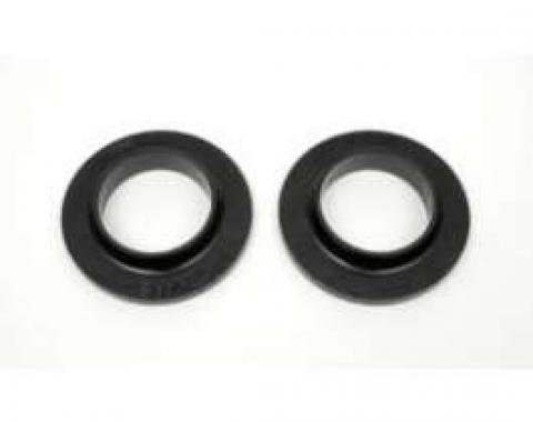 El Camino Coil Spring Anti-Squeak Insulator Pads, Rear, Urethane, 1967-1987