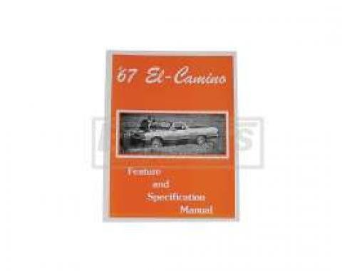 El Camino Facts And Features Manuals, 1967