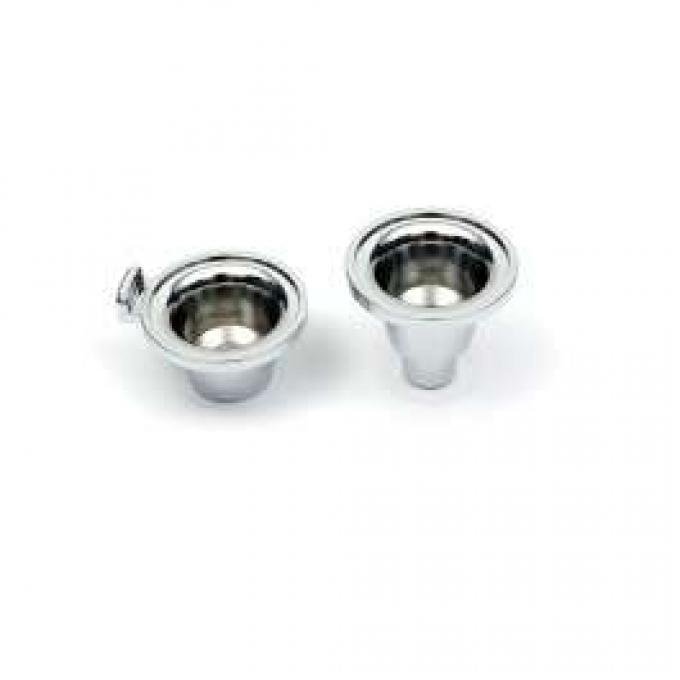 El Camino Radio Knobs Am Or Mono Inner Radio Knob Set, Ss Dash, 2 Pcs, 1970-1972