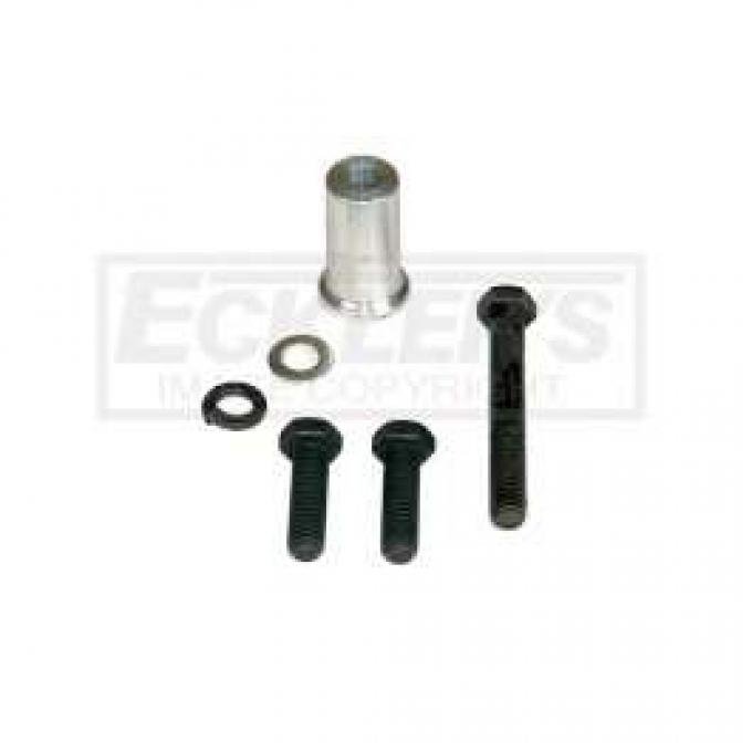 El Camino Air Conditioning Compressor Brace Fasteners, Small Block At Intake, 1969