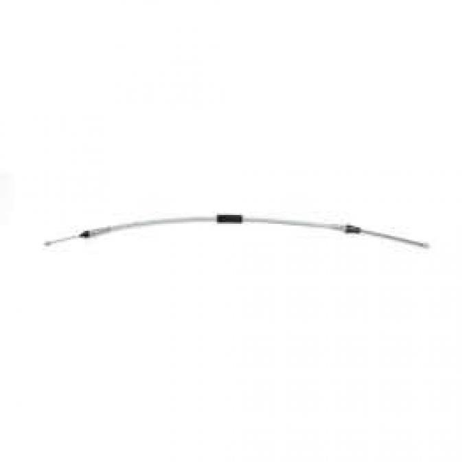 El Camino Parking Brake Cable, Rear, Stainless Steel, 1964-1967