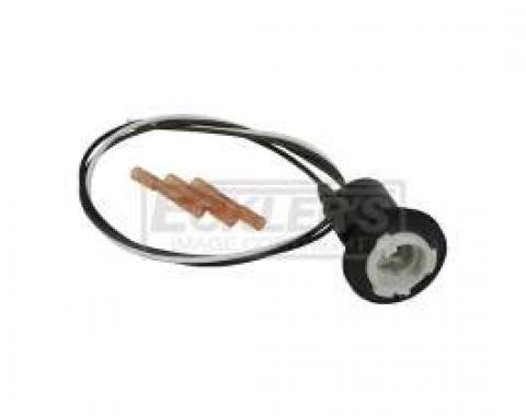 El Camino Replacement Socket, With Pigtail, Front Turn & Parklight, 1982-1987