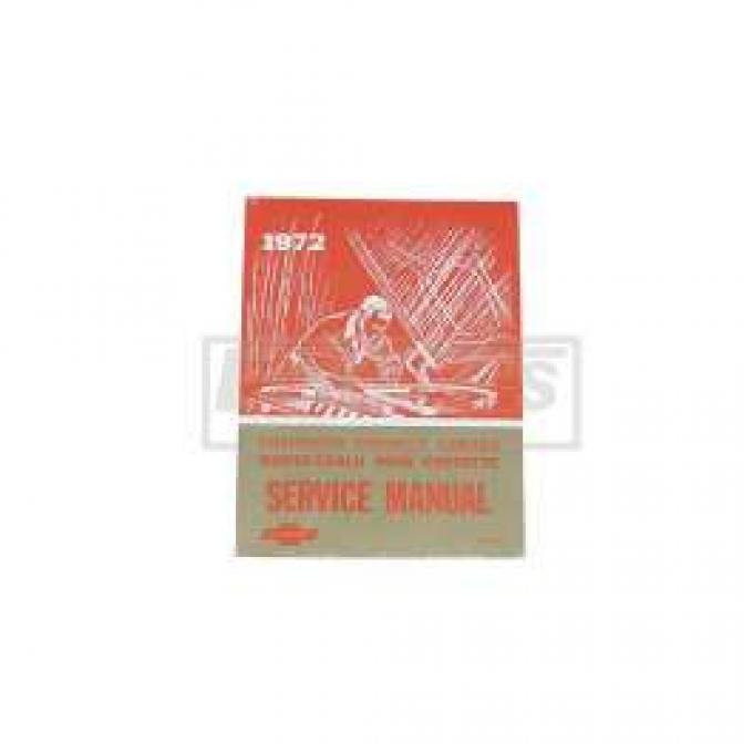 El Camino Service Shop Manual, 1972