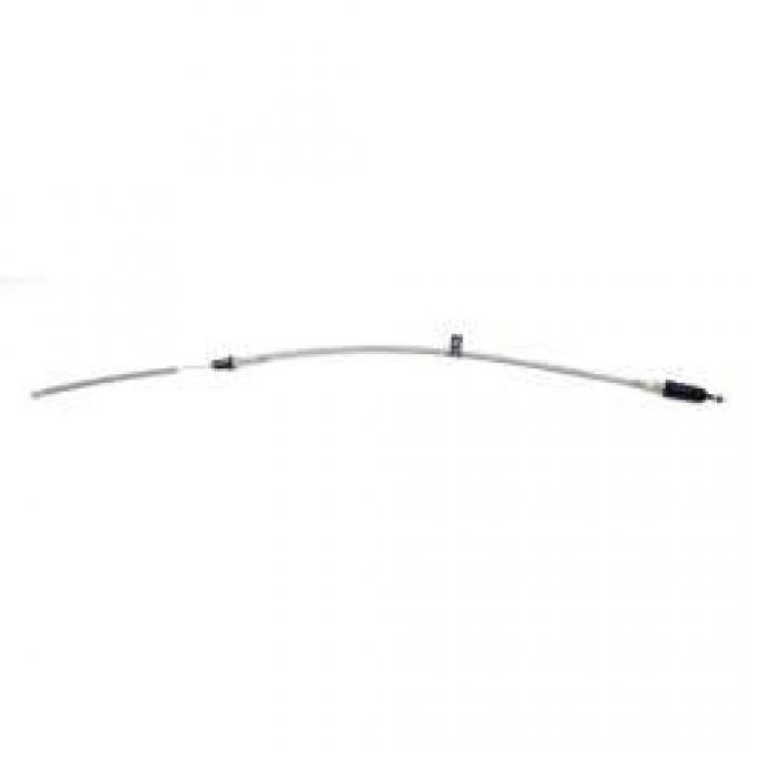 El Camino Parking Brake Cable, Rear, Stainless Steel, 1959-1960