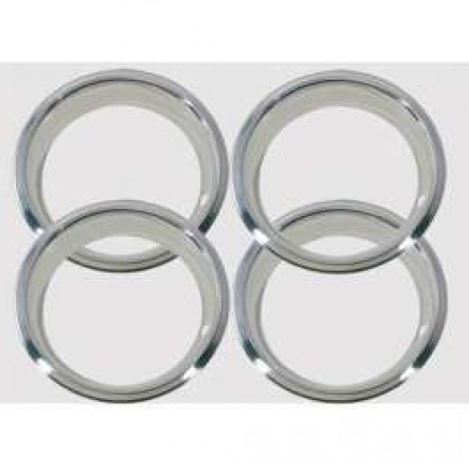 El Camino Wheel Trim Rings, 14 x 7, For 5 Spoke SS Wheel, 1969-1970