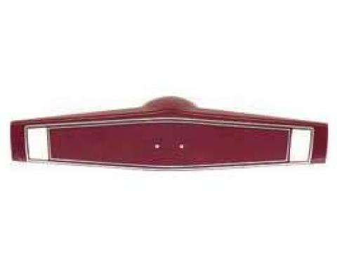 El Camino Steering Wheel Shroud, Two Button, Red, 1969-1970
