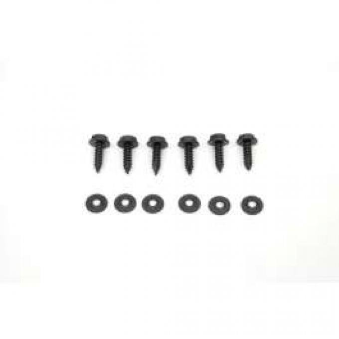 El Camino Heater Control Cable Retainers, With AC, 1968-1969