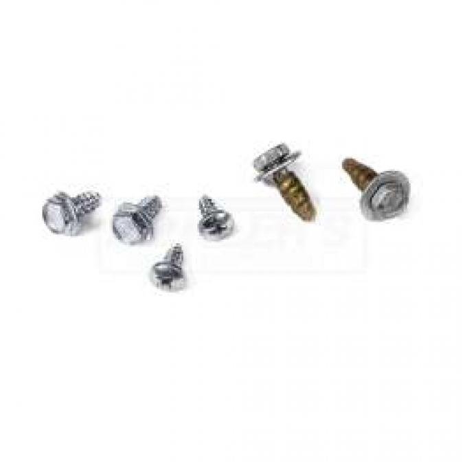 El Camino Air Conditioning Switch Fasteners, 1964-1965