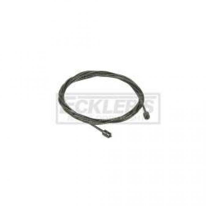 El Camino Parking Brake Cable, Intermediate, With TH350 Or Manual Transmissions, Stainless Steel, 1964-1967