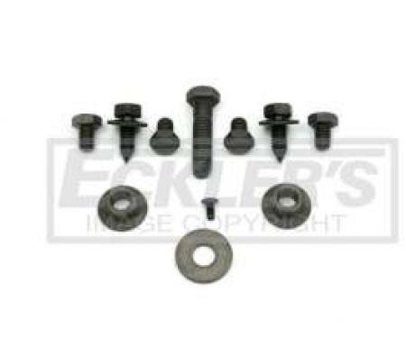 El Camino Steering Column To Dash Fasteners, 1967