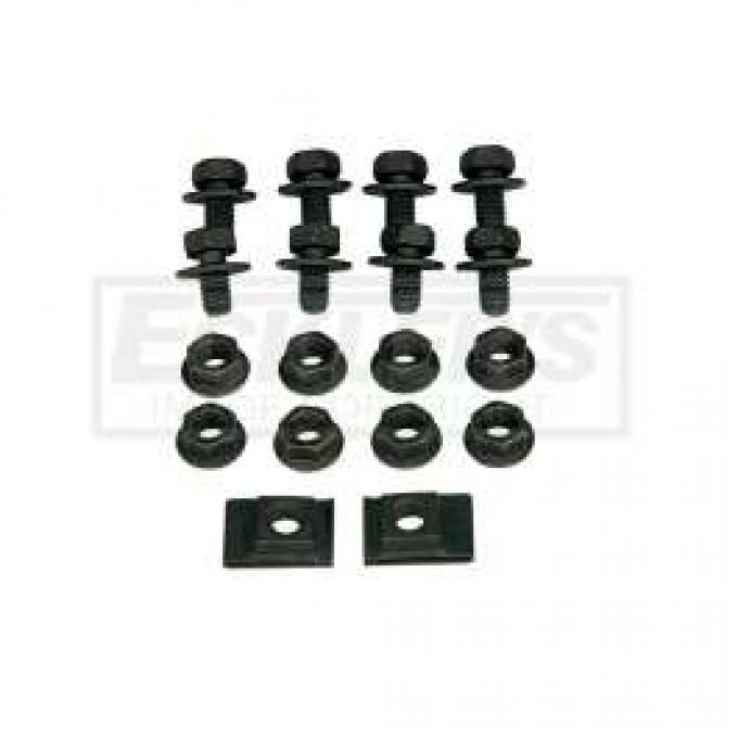 El Camino Air Conditioning Condenser Fasteners, 1970-1972