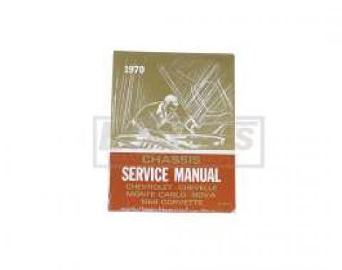 El Camino Service Shop Manual, 1970