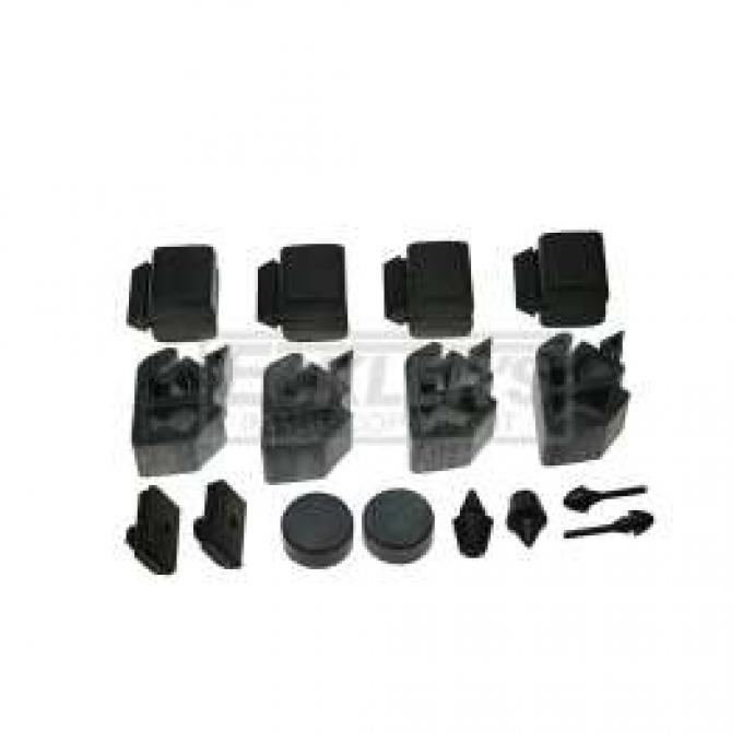 El Camino Rubber Bumper Kits 10 Pieces, 1966