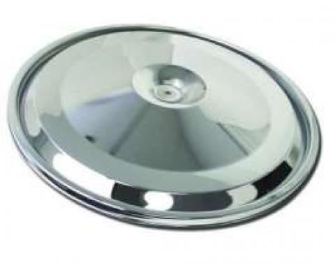 El Camino Air Cleaner Lid, 396/325hp, Chrome, 1966-1967