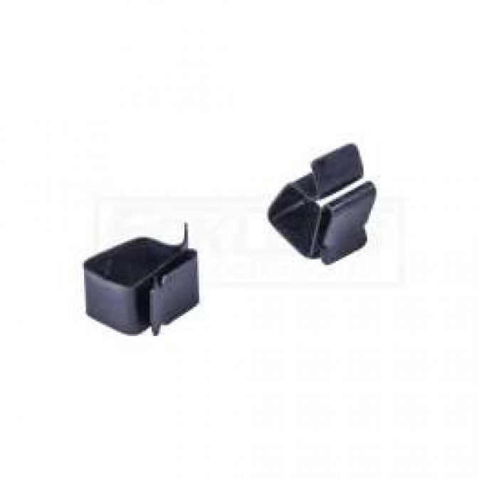 El Camino Air Conditioning Fasteners Air Conditioning Vacuum Hose Clips Automatic Transmission Selector Duct, 2 Pieces, 1970-1972