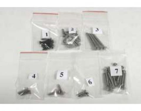 El Camino Exterior Screw Kits 40 Pieces, 1973-1977