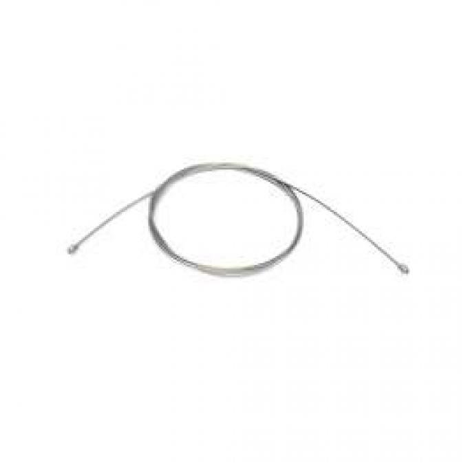 El Camino Parking Brake Cable, Intermediate, TH400, Stainless Steel, 1967