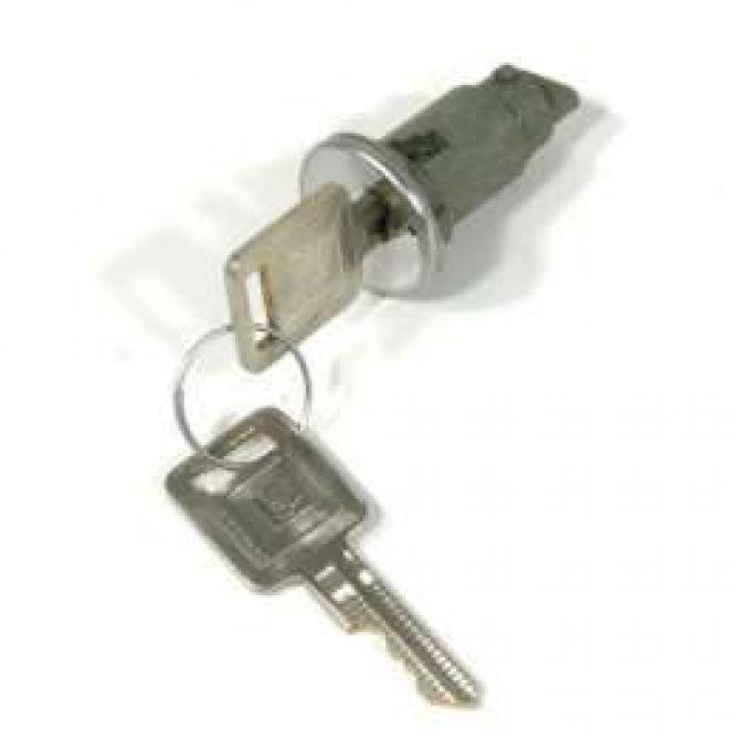 El Camino Ignition Locks & Key Set, Later Style Keys, 1966-1967