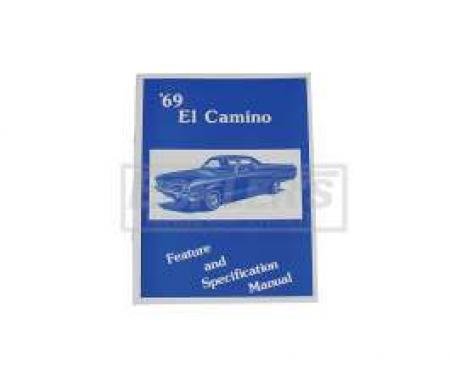 El Camino Facts And Features Manuals, 1969