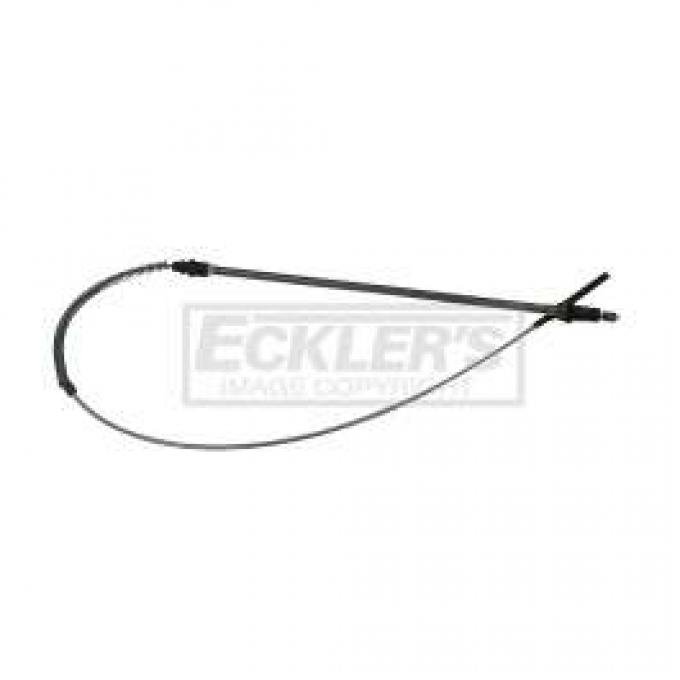 El Camino Parking Brake Cable, Front, TH400, OE Steel, 1967