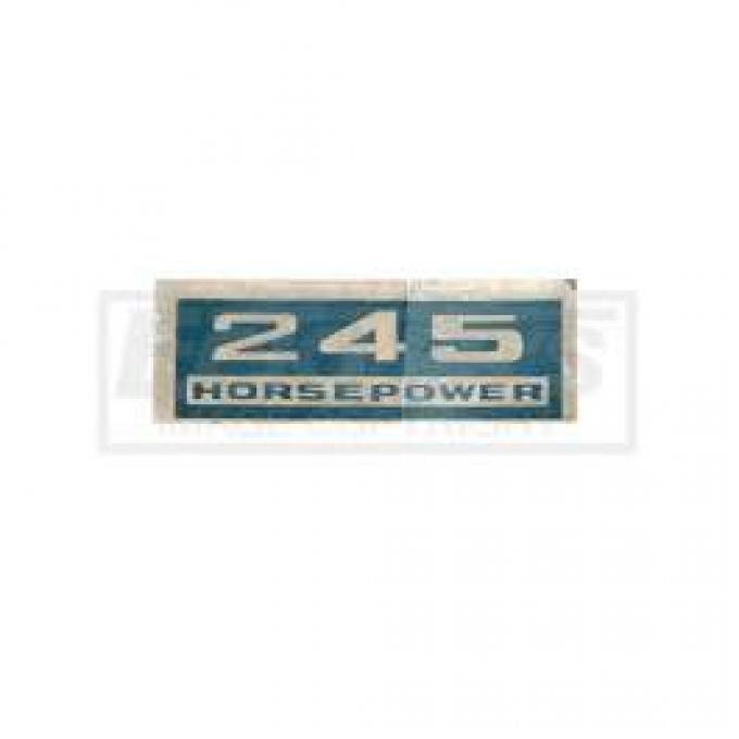 El Camino Valve Cover Decals 245 Hp, 1971