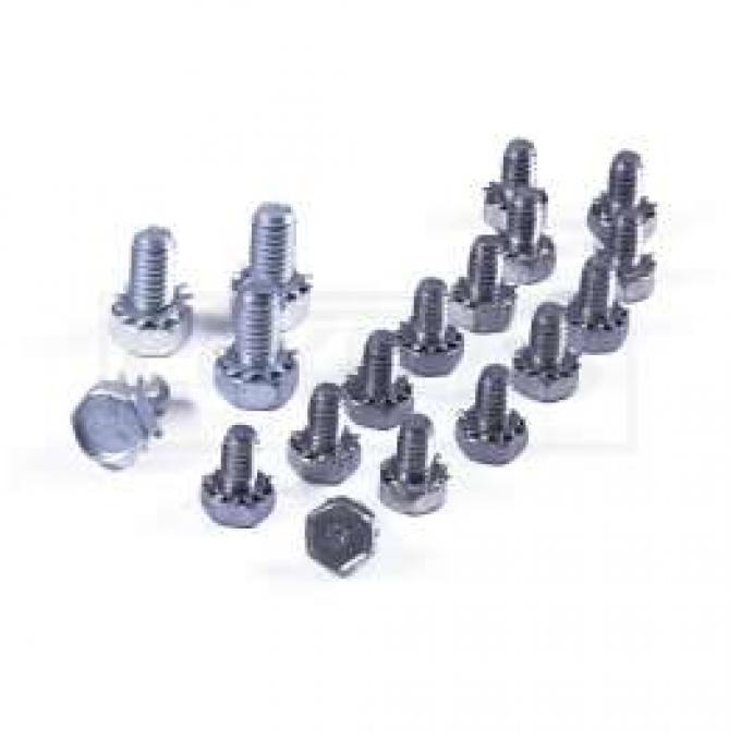 El Camino Oil Pan Fasteners, Small Block, 1964-1973