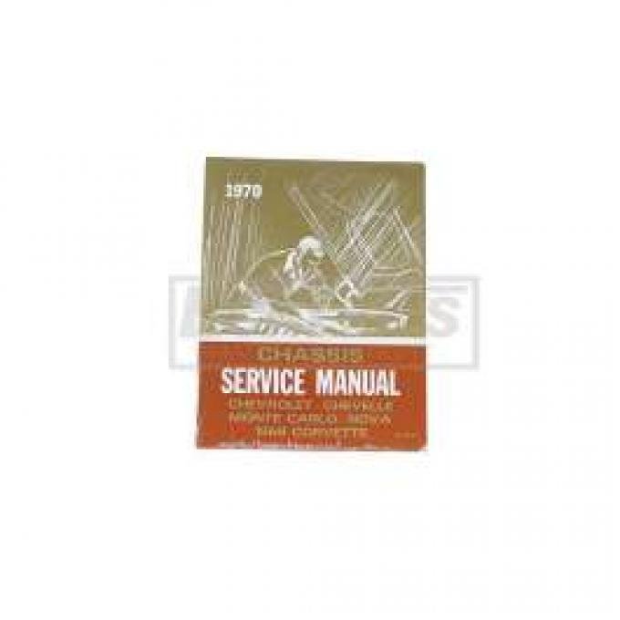 El Camino Service Shop Manual, 1970