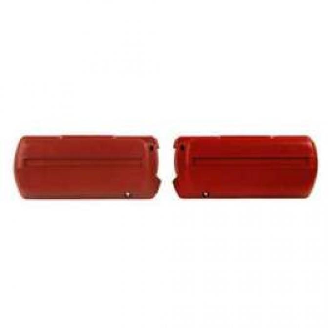 El Camino Arm Rest Bases, Red, 1968-1972
