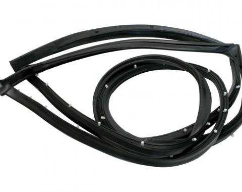 Corvette T-Top Weatherstrip, Left & Right, 1968-1977 Early