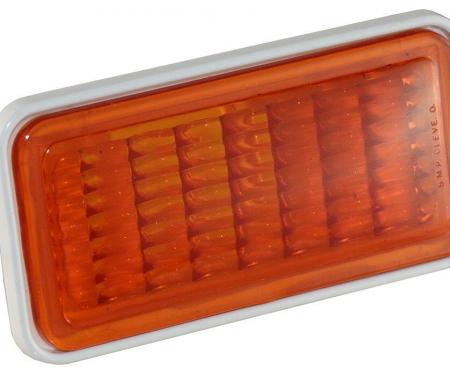 Corvette Front Side Marker Light, Amber, 1969