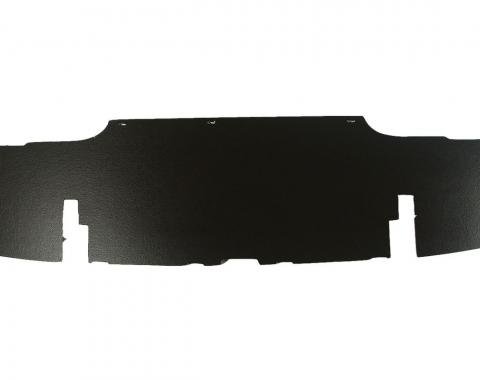 Corvette Flat Trunk Liner, Black, For Cars Without Power Top, 1961-1962