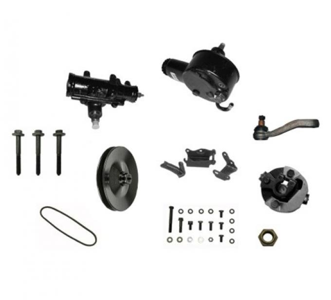 Camaro Power Steering Conversion Kit, 327 with Standard Ratio Gear Box and Without Air Conditioning, 1968