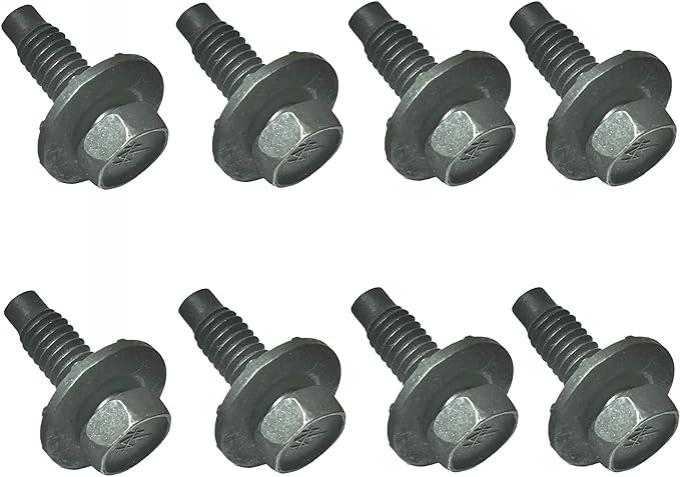 Camaro Front Bucket Seat Track Mounting Bolts Set, 8 Pieces, 1967-1969