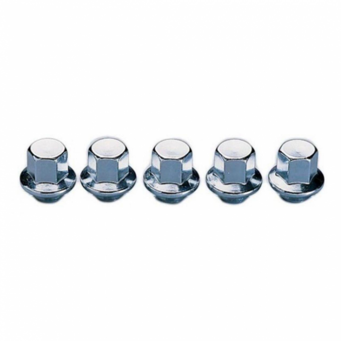 Camaro Corvette Style Aluminum Wheel Lug Nuts, 5-pc