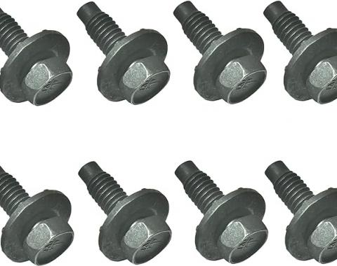 Camaro Front Bucket Seat Track Mounting Bolts Set, 8 Pieces, 1967-1969