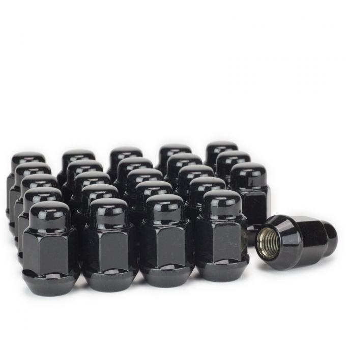 Corvette Black Chrome Lug Nut Set, 1984-2019