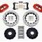 Wilwood Brakes 1988-1996 Chevrolet Corvette Forged Narrow Superlite 6R Big Brake Front Brake Kit (Hat) 140-9298-DR