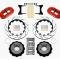 Wilwood Brakes 1993-1995 Mazda RX-7 Forged Narrow Superlite 6R Big Brake Front Brake Kit (Hat) 140-11964-DR