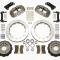 Wilwood Brakes Forged Narrow Superlite 6R Big Brake Dynamic Front Brake Kit (Hub) 140-14542-N