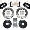 Wilwood Brakes Forged Narrow Superlite 6R Big Brake Front Brake Kit (Hat) 140-8031-D