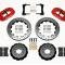 Wilwood Brakes 2005-2014 Ford Mustang Forged Narrow Superlite 6R Big Brake Front Brake Kit (Hat) 140-9109-DR