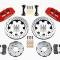 Wilwood Brakes Forged Dynapro 6 Big Brake Front Brake Kit (Hat) 140-10736-DR