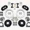 Wilwood Brakes Forged Narrow Superlite 6R Big Brake Front Brake Kit (Hub) 140-13224-Z