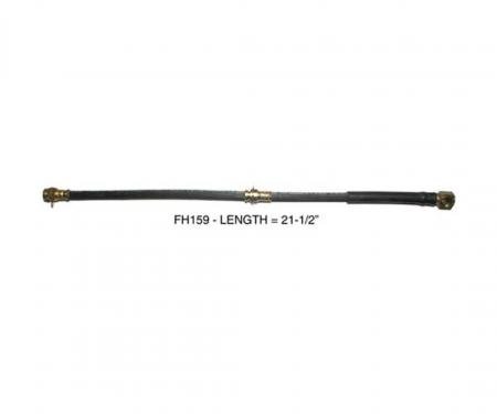 Right Stuff 1984-92 Camaro/Firebird W/Performance Package, Left Front Disc Brake Flex Hoses FH159