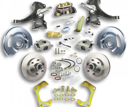 Right Stuff 1960-62 GM Truck & Suburban, 2" Drop, Manual Front Disc Brake Conversion Kit TSD6016D