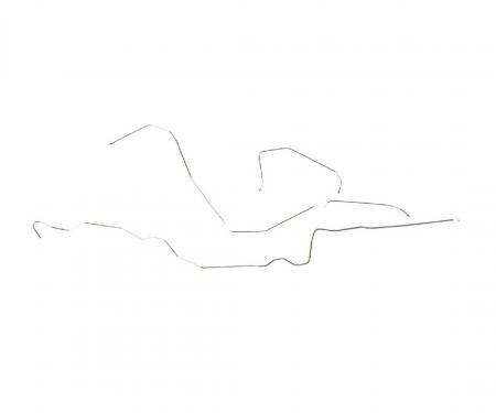 Right Stuff 1979-81 Pontiac Firebird, Pre-Bent OE Steel 1/4" Fuel Return Line FGL8003
