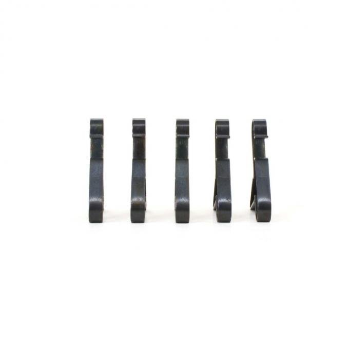 Right Stuff 1964-67 Chevrolet Chevelle/El Camino W/5/16" Line 9-Piece Fuel Line Clip Set CCS022