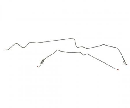 Right Stuff 1969 GM F-Body, Pre-Bent 1-Piece OE Steel Front To Rear Power Brake Line FIN6902